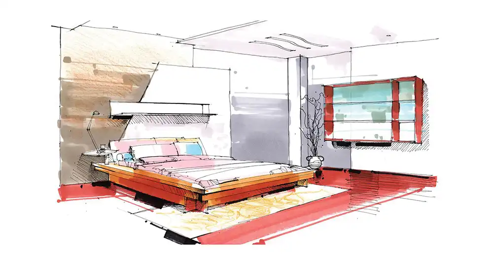دوره Sketch & Render ارشد معماری در اصفهان آموزشگاه مهرگان